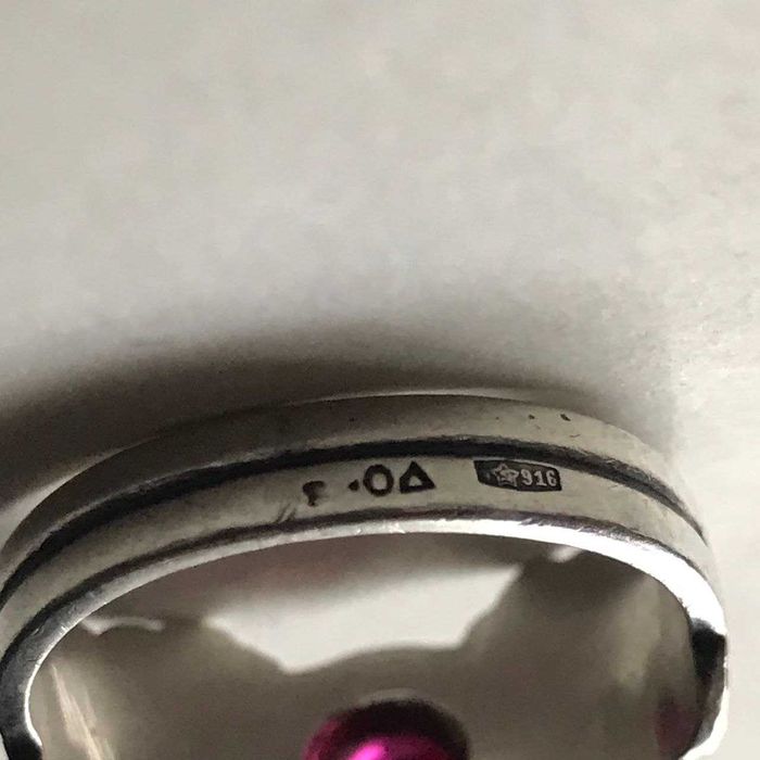 Кольцо серебро СССР