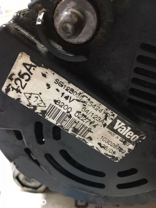 Alternator Renault Clio 2 Megane 1.5dci Euro 3 2004