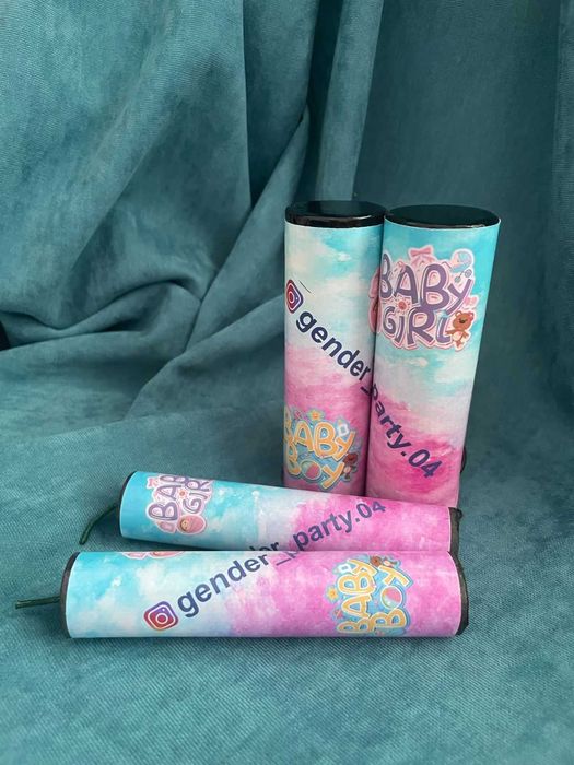 цветной дым, хлопушка и шокобоксы на гендер пати Gender party