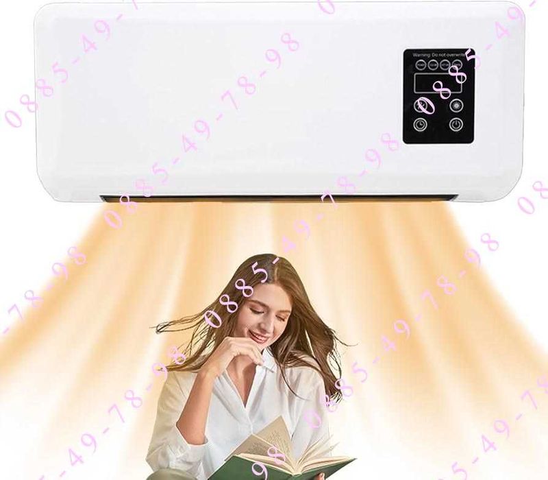 Стенен преносим,мобилен климатик за топло и студено с дистанционно