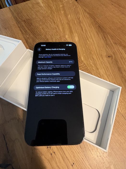 Iphone 14 pro max 256gb, baterie 87%