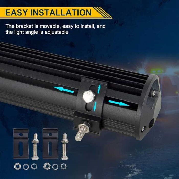Диодеден лед бар /  LED BAR 31СМ 180W
