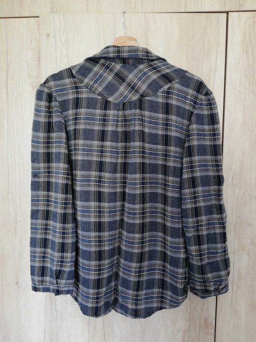 Vand cămașă dama, marime M, cu lana in compozitie