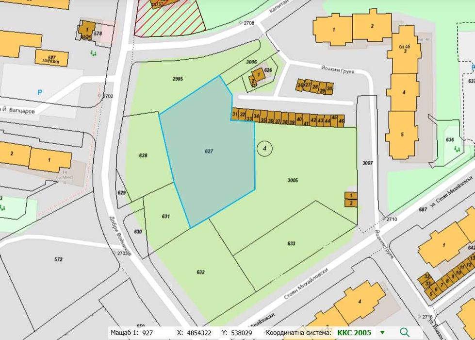 УПИ с решение за строеж - За продажба -  кв. Дружба 3
