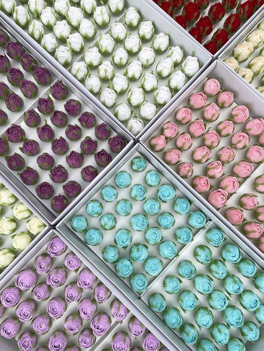 Мыльные цветы оптом