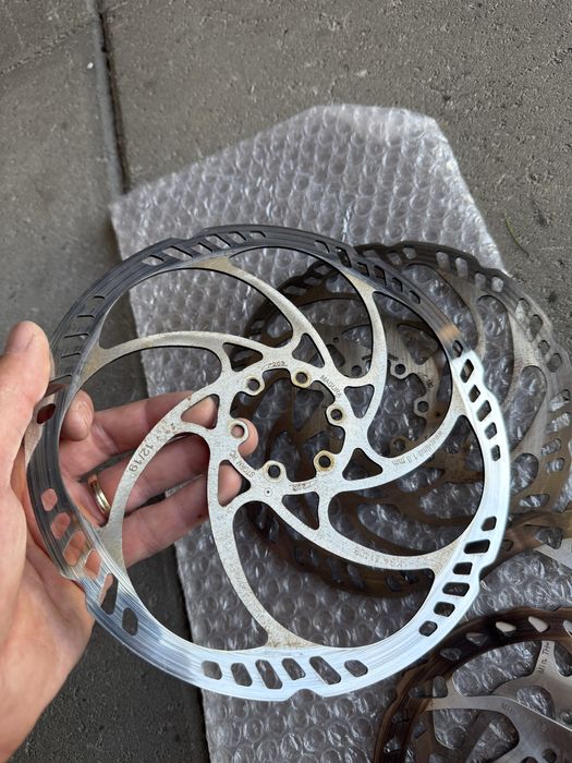 discuri frână Shimano XT , slx și Magura – aproape noi (≈100 km) 160, 180, 203