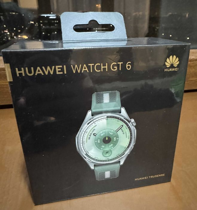 Новые HUAWEI WATCH GT 6 46mm (Green) — Запечатаны