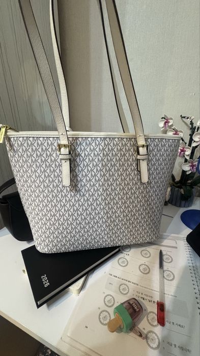 Сумка черная белая черная