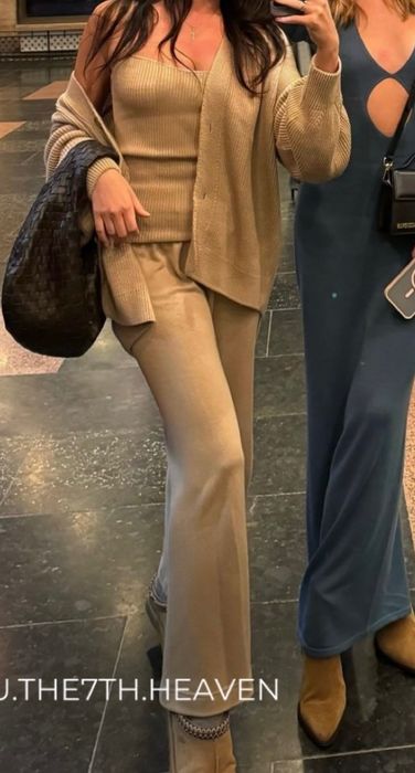 Костюм от три части S бежев