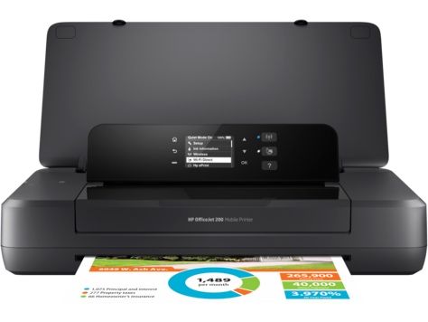 мобильный струйный принтер HP OfficeJet 202