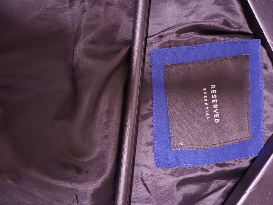 Geaca matlasata, Albastra ,masura M