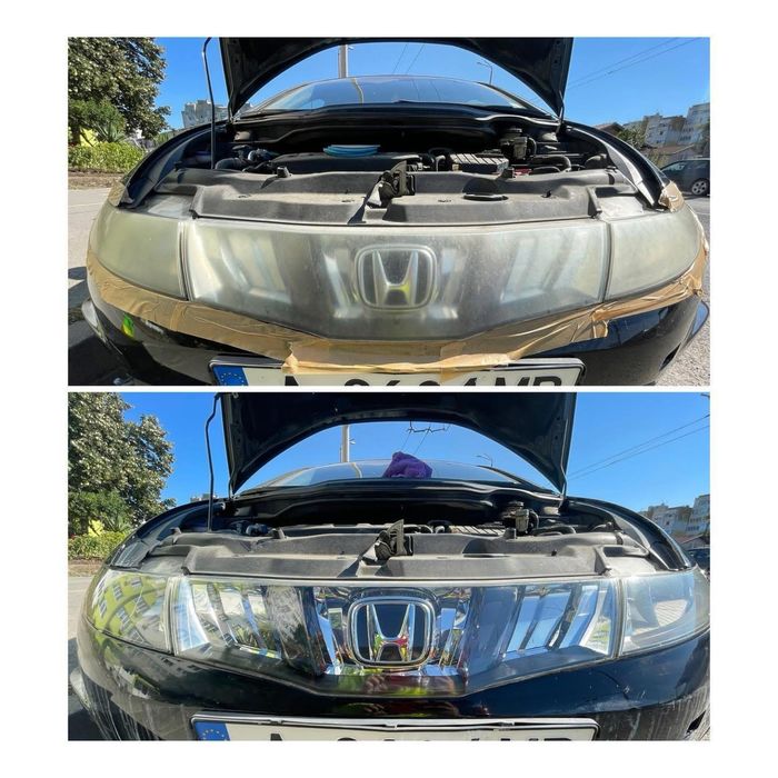 *НА ВАШ АДРЕС* Професионално полиране на фарове,челни стъкла и стопове