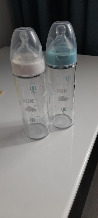 Biberoane sticlă NUK noi