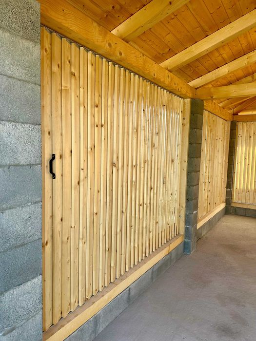 Set 2 glisiere 2,5 m - pentru  balcoane -foisoare- terase