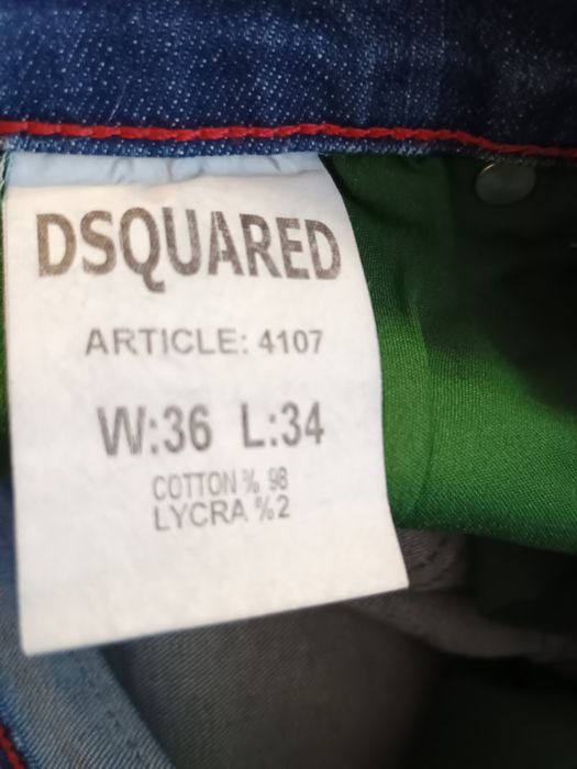 Blugi dsquared w36 l34