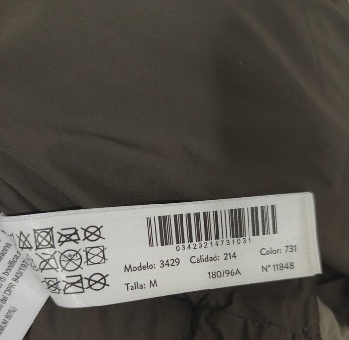 Новый пуховик Massimo Dutti