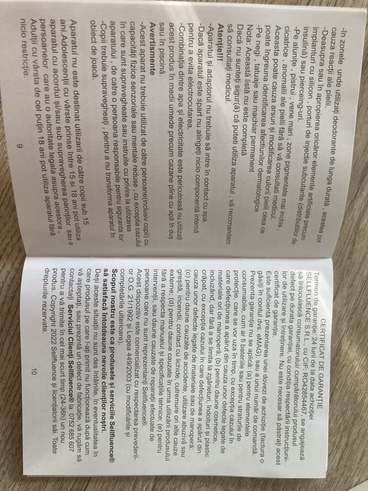 Epilator definitiv selfuence aproape nou