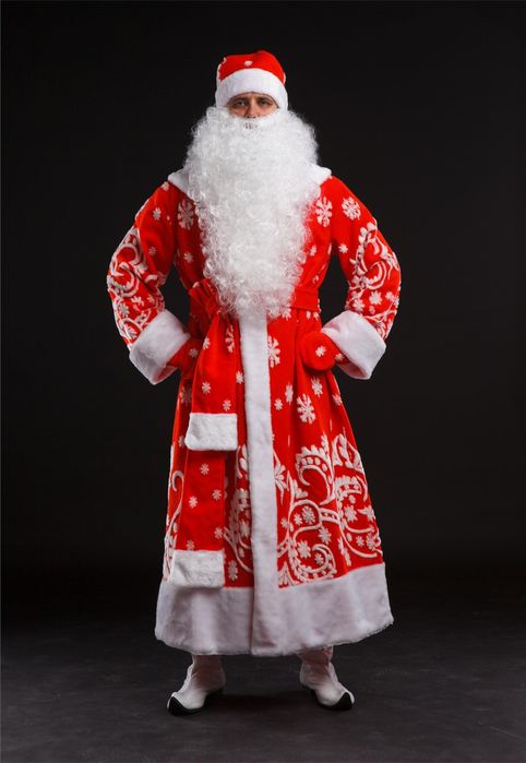 Прокат костюма деда мороза