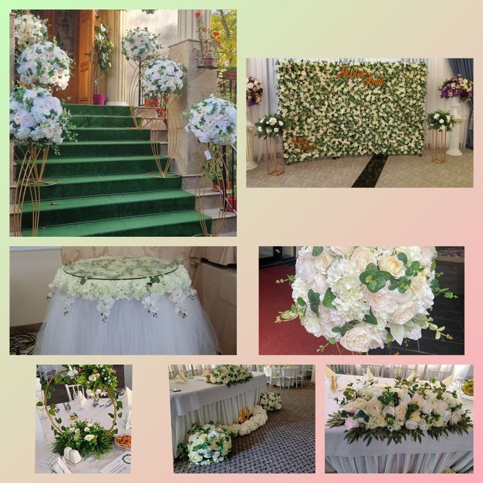 Panou floral,photo corner,aranjamente,tort shoturi,video360,cristelnit