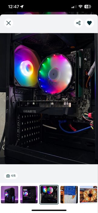 GTX 1650 I5-6400 Игровой ПК для игр, работы и домашних задач