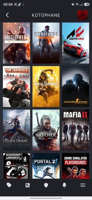 Steam аккаунт с играми