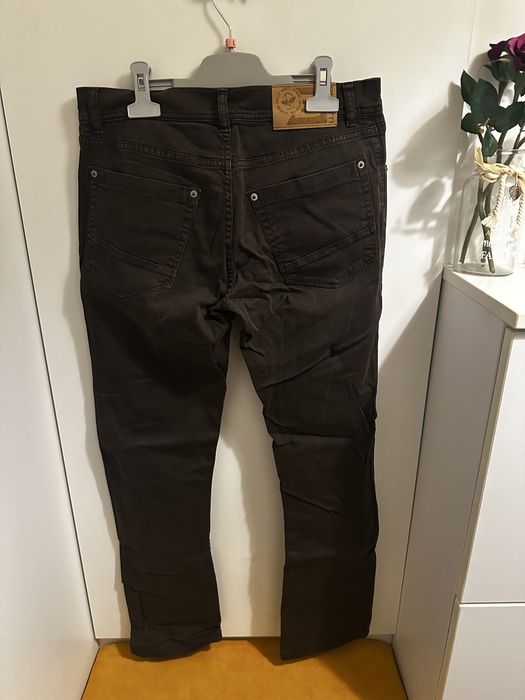 Pantaloni bărbătești maro închis Bigotti mărimea 29/34