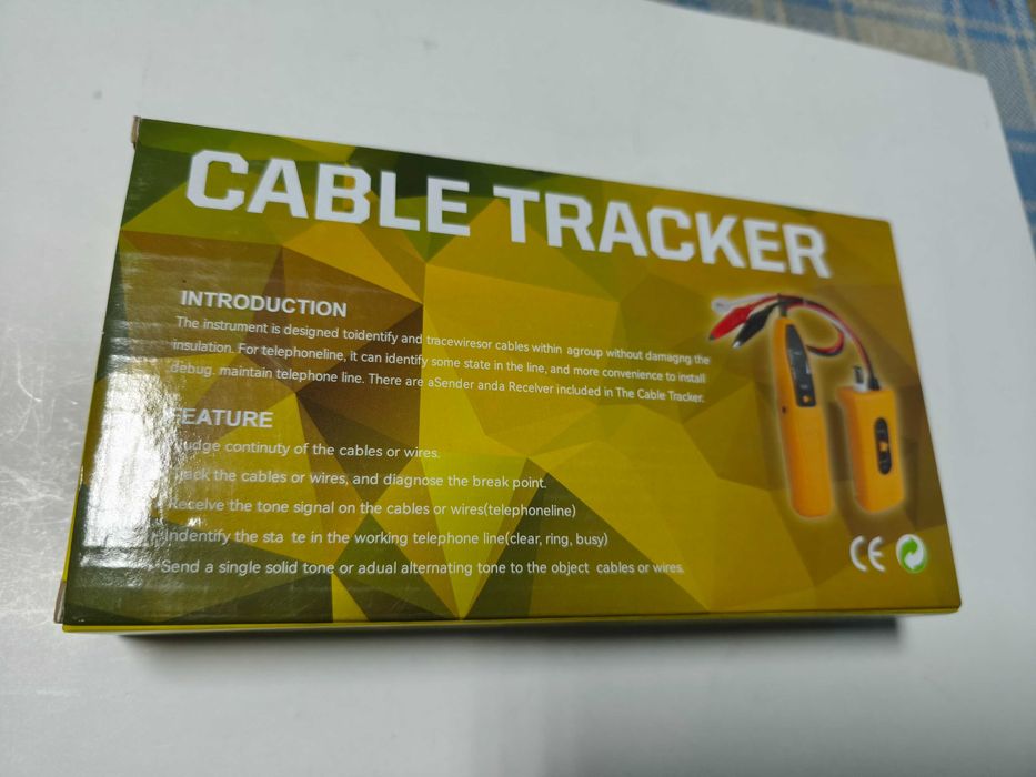 Tester continuitate cablu electric, utp, telefon