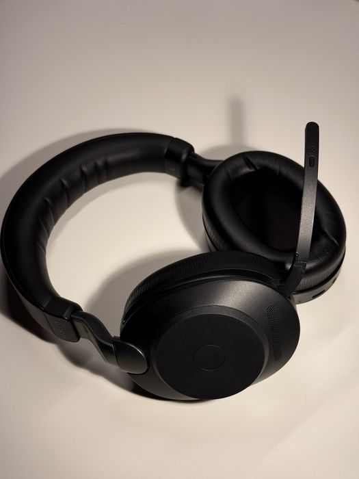 Jabra Evolve2 85 ANC Hibrid. Microfon Pro Ascuns, Husa, Premium.