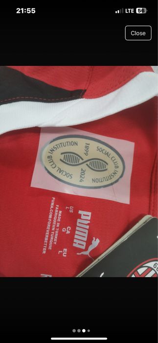 Tricou sezon ac milan