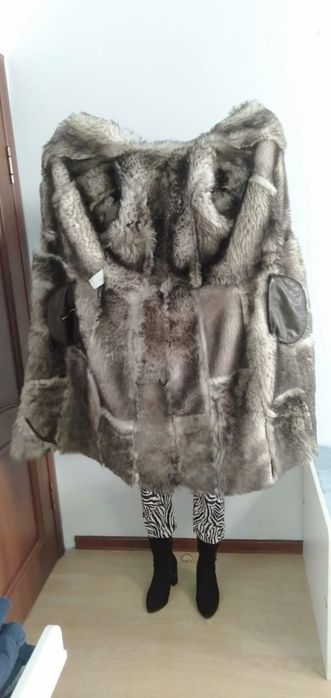 Зимняя дублёнка натуральная