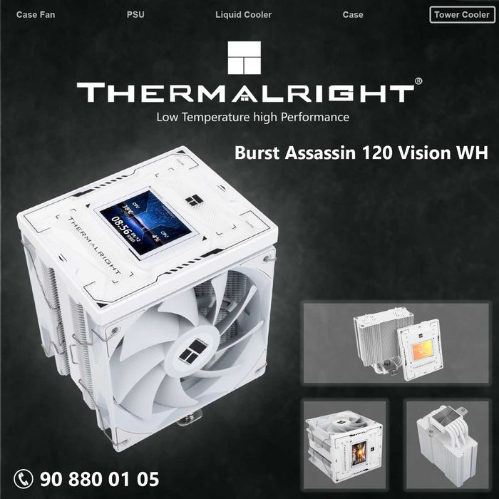 Burst Assassin 120 Vision BLACK/WHITE