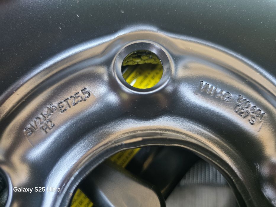 Резервна гума/патерица + инструменти 16ка 5х112 VW, Audi, Seat, Skoda