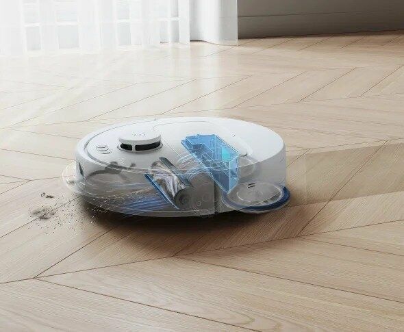 Робот-пылесос Ecovacs Deebot N30 Pro OMNI, со станцией самоочистки, бе