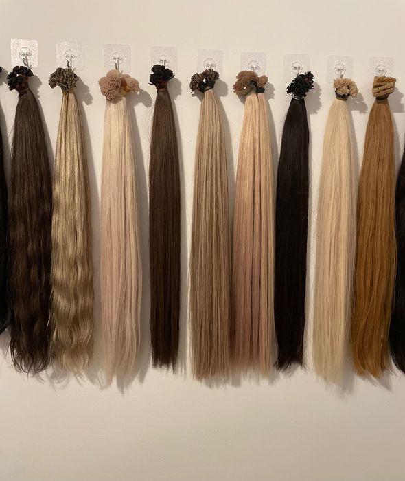 Extensii tape și cheratină Aplic și montez