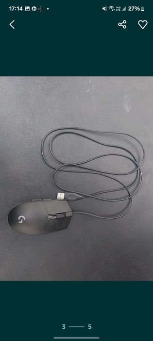 коврик CANYON и мышка Logitech G102