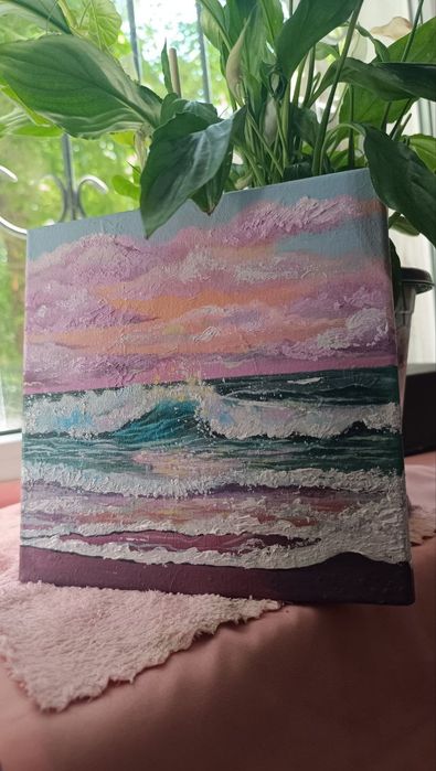 Картины акрилом ручной работы