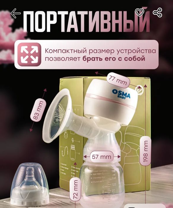 Молокоотсос электрический Новый