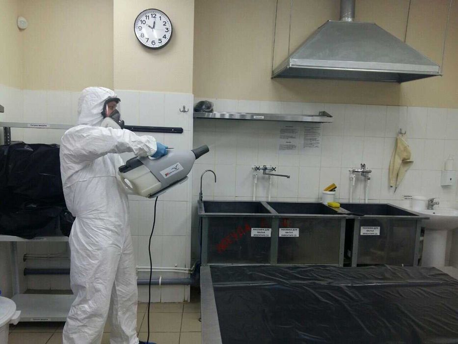 Дезинфекция баня, сауна