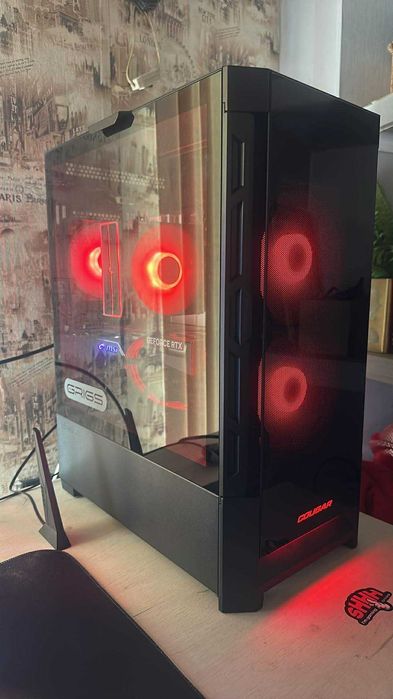 Геймърски компютър AMD RYZEN 5 7500F , 32GB RAM , RTX 5060 8 GB , 1 000GB SSD.