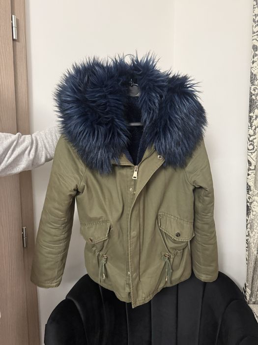 Geaca blana artificiala