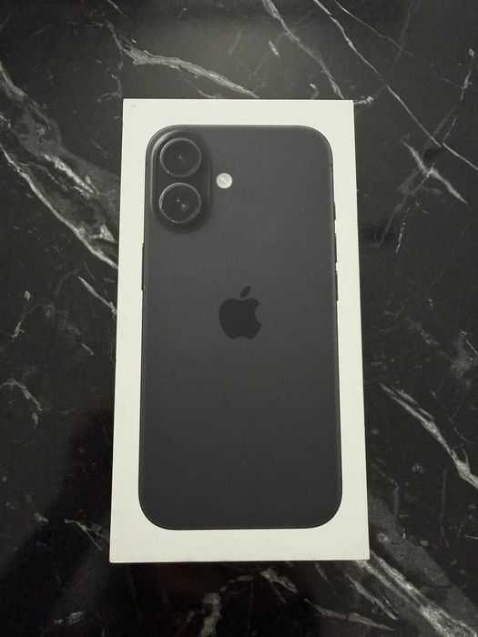 •НЕРАЗПЕЧАТАН•IPhone 16 256GB Black