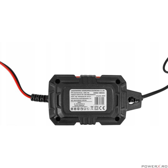 Redresor cu microprocesor, 6/12V Z1.0A, Verke