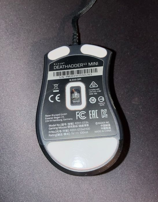 Mouse Gaming Razer Deathadder V2 Mini