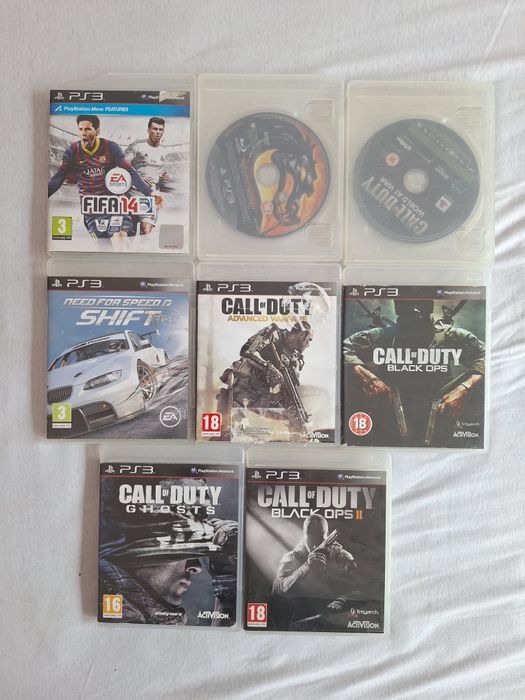 Consola Ps3, 8 jocuri incluse