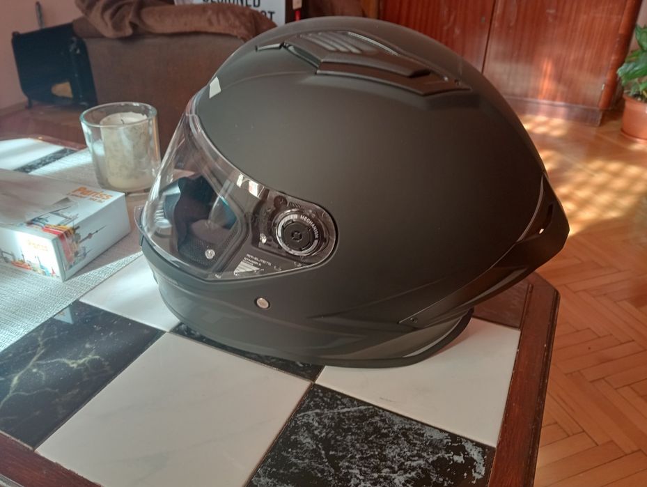 Casca noua MT,negru,integrala