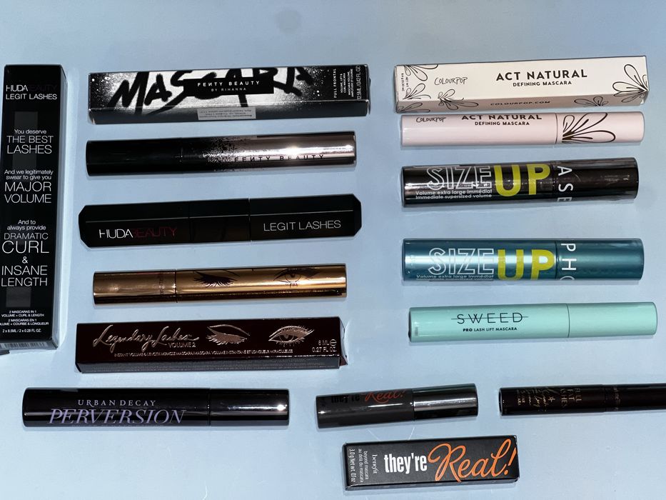 Гримове за очи,вежди,спирали - Benefit,Colourpop,Fenty,Huda и др