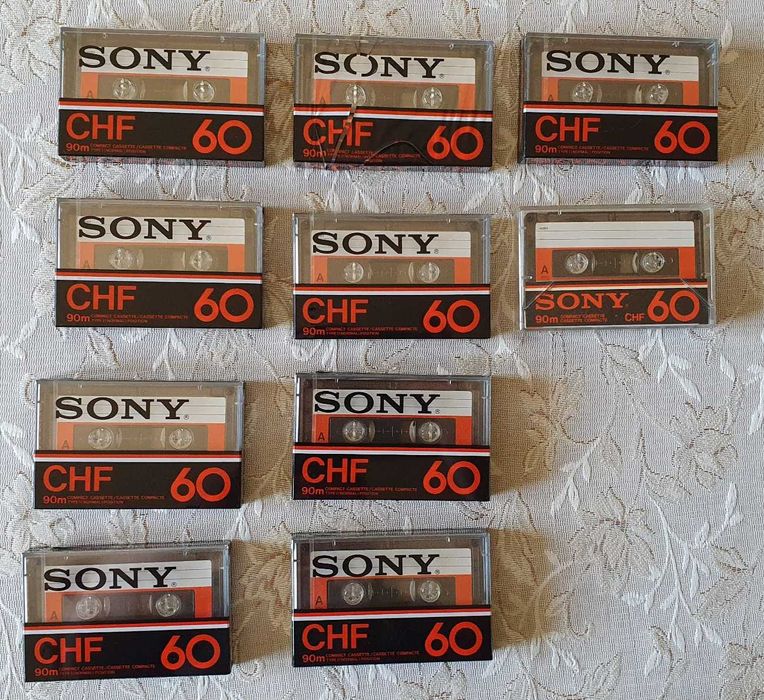 Нови аудио касети TDK MA-R,  Sony, Fuji, Denon, BASF, JVC, Maxell