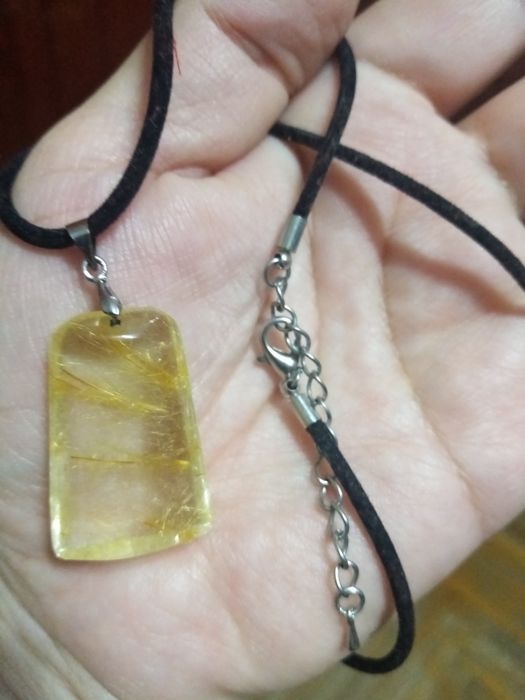 Кулон с камнем,, стрелы амура,,