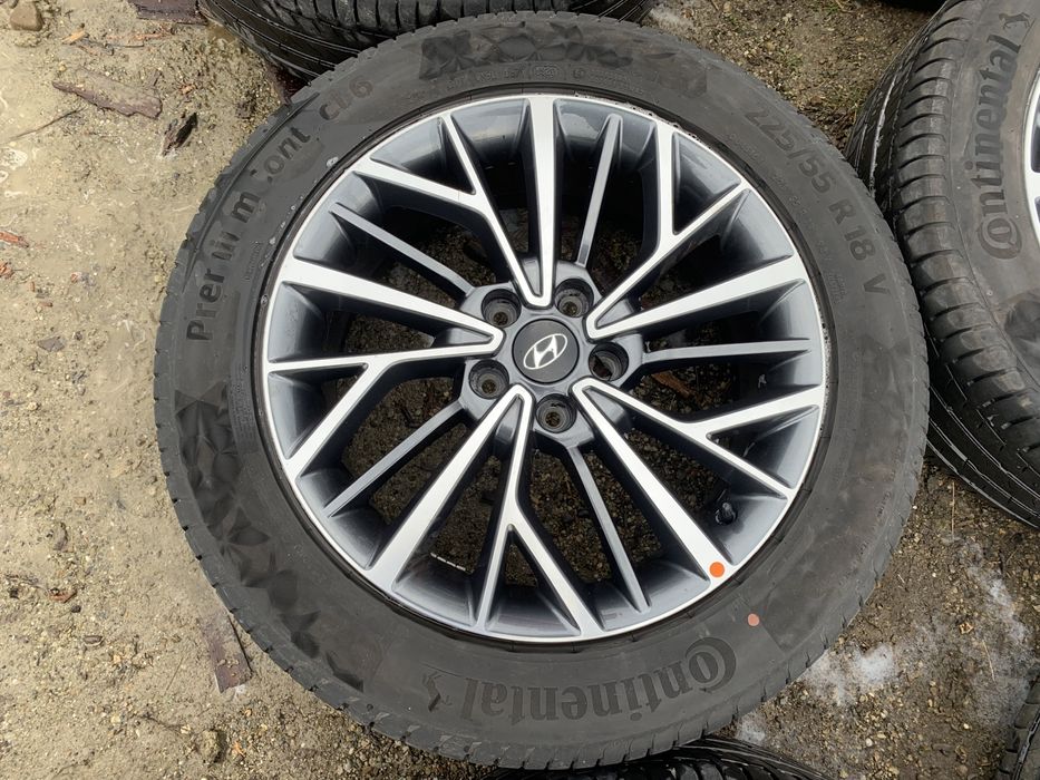 Jante / Roti Hyundai Tucson : 225 55 18, Continental Contact 6