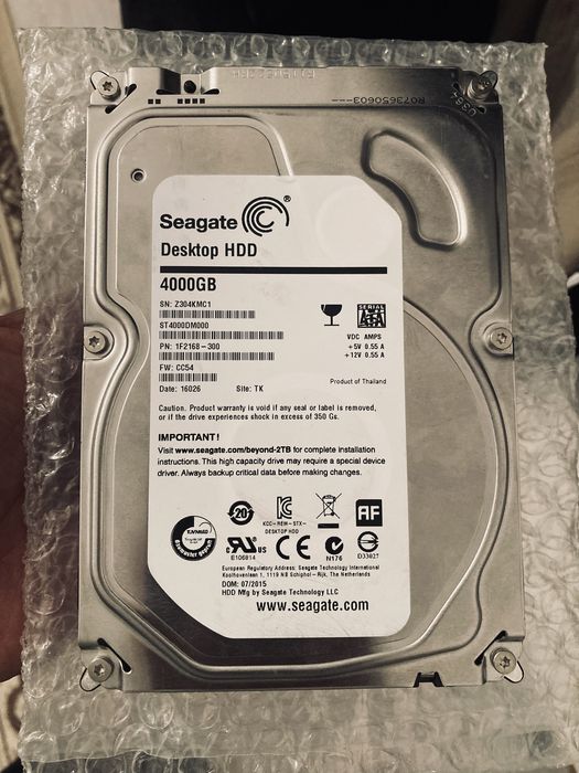 Жёсткий диск Seagate Desktop HDD 4TB